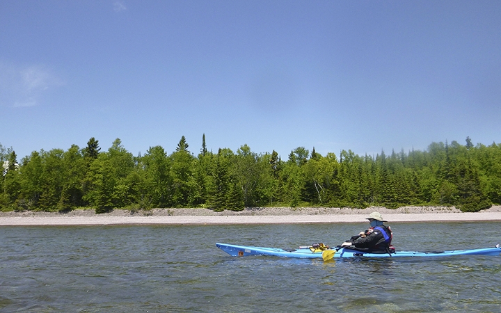 gap year kayaking program for young adults on lake superior 